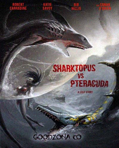 Акулосьминог против птеракуды